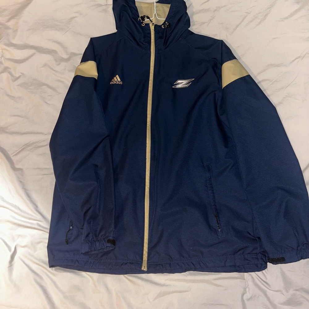 Vintage Akron Zips Adidas Jacket Adult Large